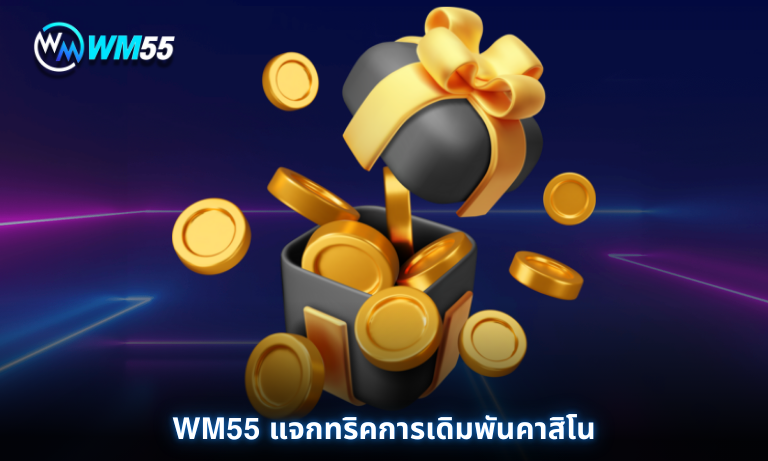 WM55 แจกทริคการเดิมพันคาสิโน